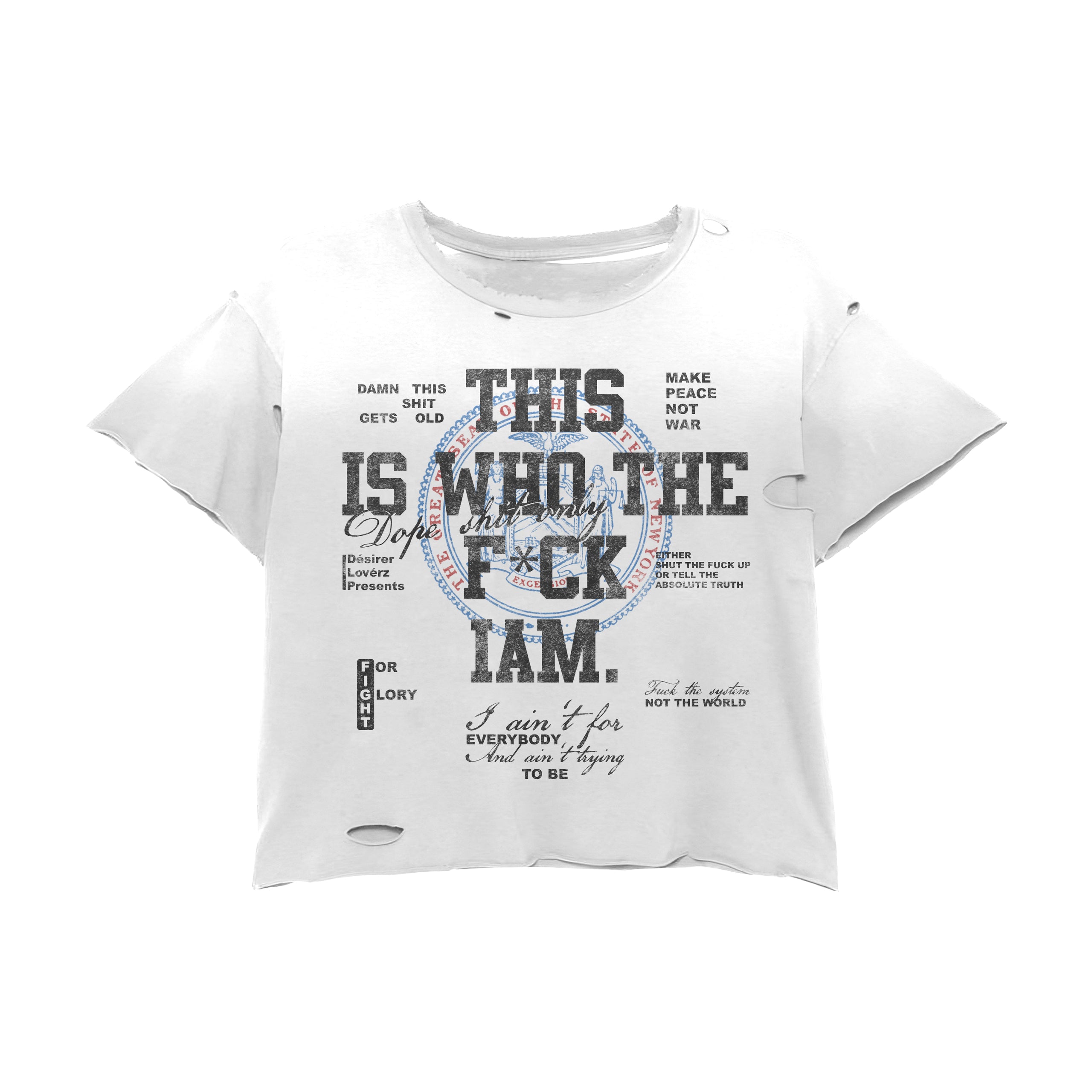 "WHO THE F*UCK I AM" TEE
