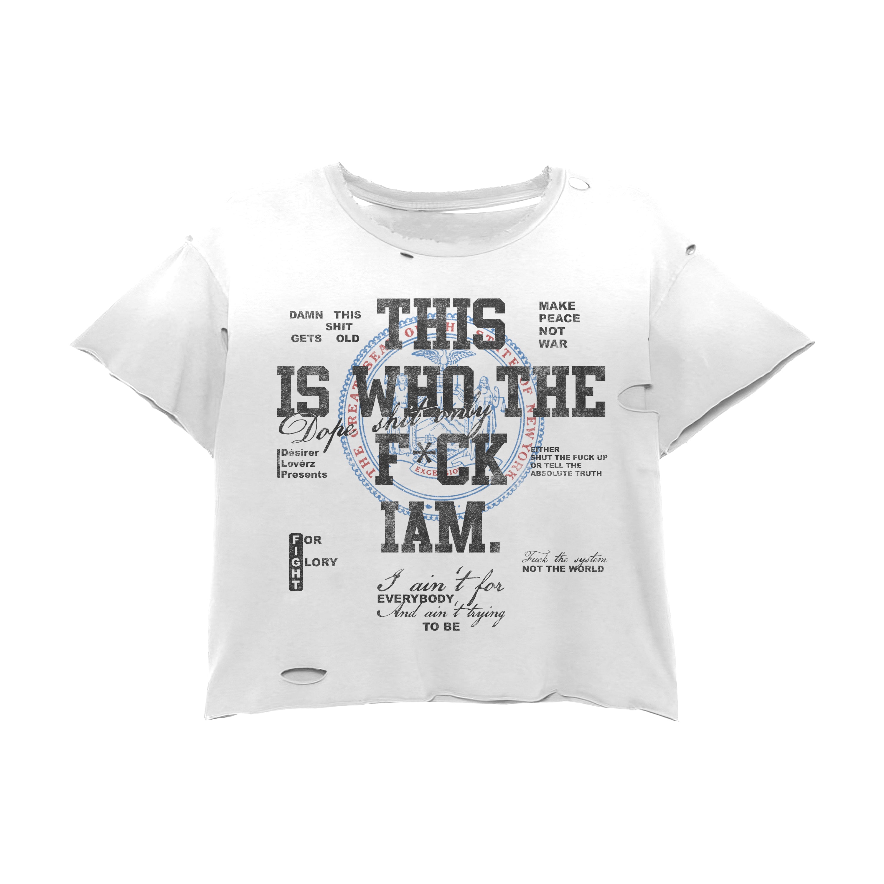"WHO THE F*UCK I AM" TEE