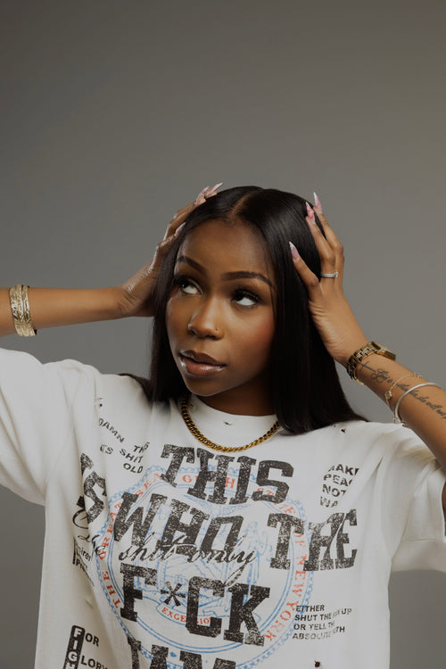 "WHO THE F*UCK I AM" TEE